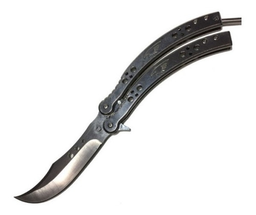 Cuchillo Navaja Mariposa Curva