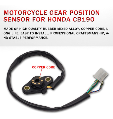 Sensor De Posición De Marcha Motocicleta Honda Cbr190 190r