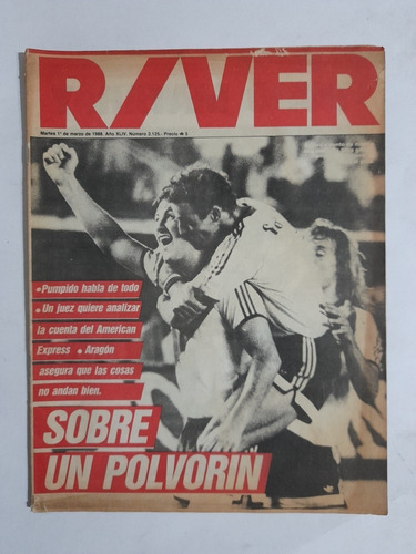 Revista River 2125.river 3 Español 3,river 1 Boca 2.año 1988