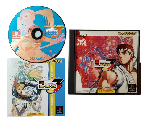 Street Fighter Alpha 3 Japonés Para Ps1 Jp 