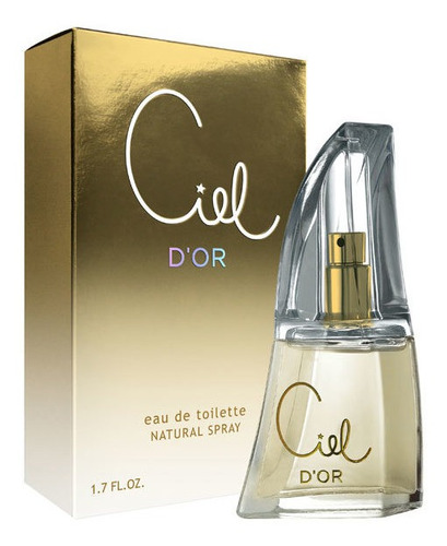 Perfume Ciel Edt D'or Eau Toilette Natural Spray Mujer 50ml