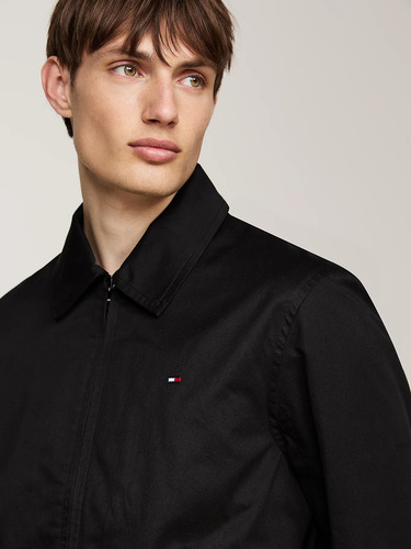 Campera Tommy Hilfiger Hombre De Algodón Pesada Golf