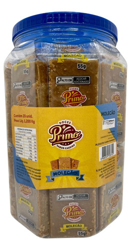 Doces Primo Molecão - Pote C/20 Unidades