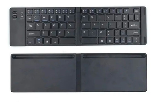 Teclado Mini Bluetooth Plegable Portatil Negro Celula,pc,tab