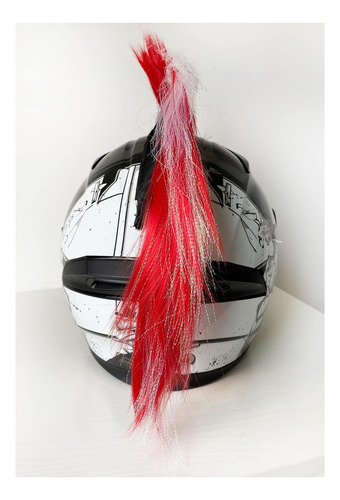 Accesorio De Peluca 3t Sister Helmet Mohawk Hawk Para Cospla
