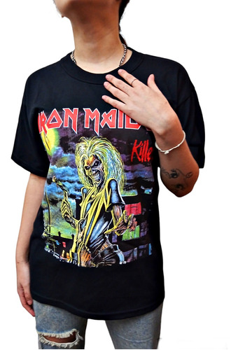  Remeron Iron Maiden Mujer Killers Miguerock Store Clasico