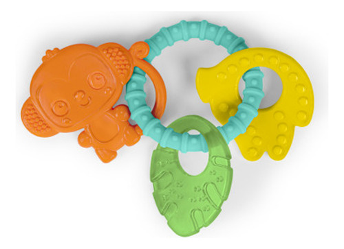 Sonajero Mordillos X3 De Silicona Para Bebe Bright Stars Byp