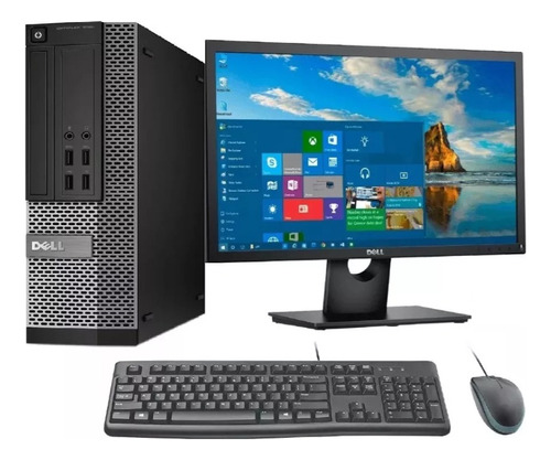 Oferta Cpu Dell I5 Ram 8gb Ssd 240gb Monitor Lcd 22 Wifi (Reacondicionado)