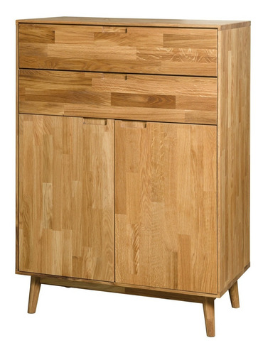 Imagen 4 de 10 de Cómoda En Madera Natural 100% Maciza Roble Ref: Maciza51