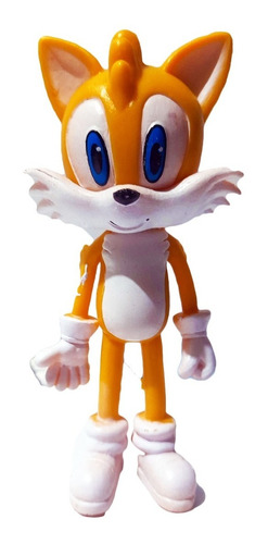 Figura Coleccionable Super Sonic Tails Juguetes Para Niños