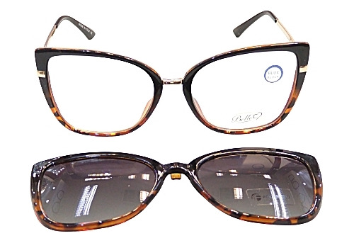 Armazon Lentes Anteojo Mujer Bello Cuore 1773 Clipon Clip On