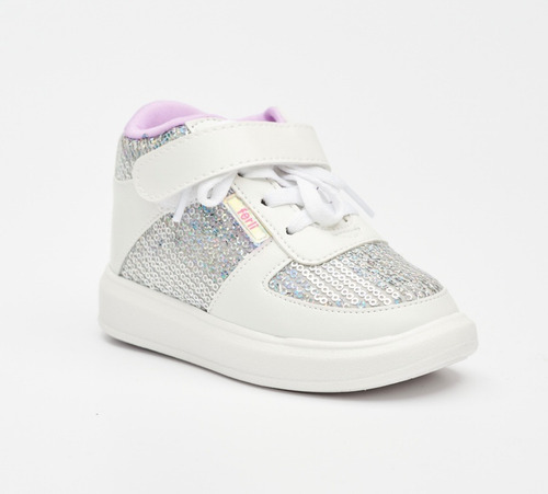 Zapatillas Botitas Nenas Ferli Brillos Acolchada Elastizada