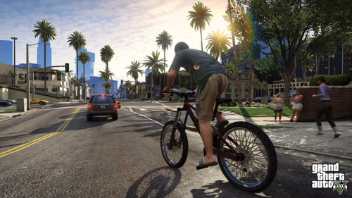 Grand Theft Auto V Rockstar Games Xbox 360 Físico (Reacondicionado)
