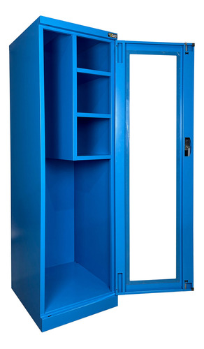 Armario Metálico Oficina/industria Storage Compat 58x40x175h Color Azul