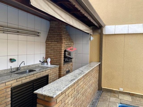 Imagem 13 de 18 de Apartamento À Venda, 3 Quartos, 1 Suíte, 4 Vagas, Campestre - Santo André/sp - 90016