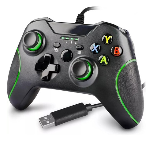 Joystick Control Cableado Para Xbox One / One S / One X / Pc