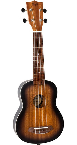 Ukelele Soprano Sapele Flight Nus380 Amber 