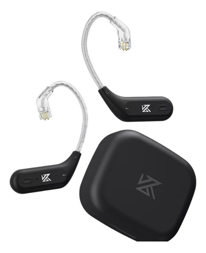 Adaptador Bluetooth Kz Az09 para auriculares Kz Stage Return, color negro, color claro, rojo/azul, tipo B
