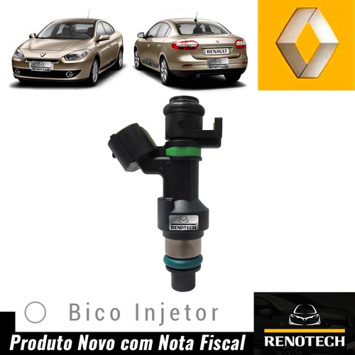 Bico Injetor Combustível Fluence 2.0 16v M4r 166006801r