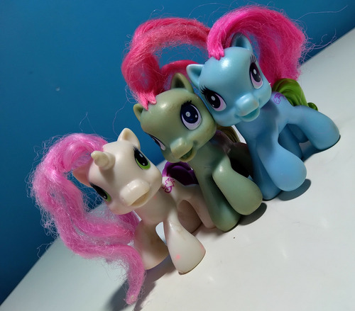 Muñecos Rainbow Dash Y Sweetie Belle (my Little Pony)2009 (Usado)