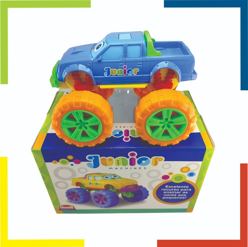 Imagem 5 de 10 de Coleção Brinquedos Carrinhos Pickup Trilha Aventura Infantil
