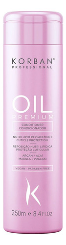 Kit Shampoo E Condicionador Korban Oil Premium 250g