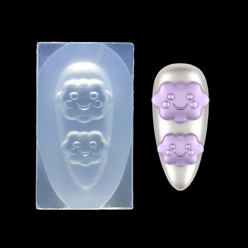 Molde De Silicona Para Decoración De Uñas Con Forma De Flor,