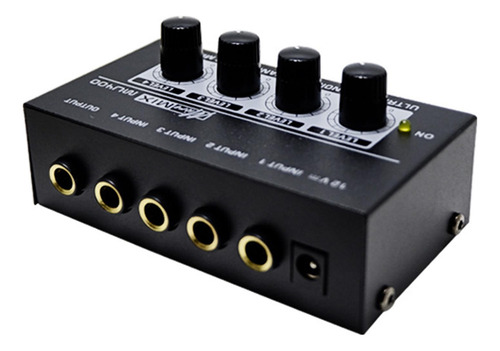 Mini Mezclador De Audio Mezclador Portátil Para Clubes