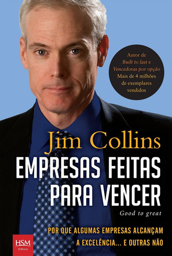 Empresas Feitas Para Vencer, De Jim Collins. Editora Alta Books, Capa Mole, Edição 1ª Edição Em Português