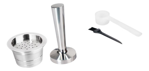 Cápsula De Café Recargable, Accesorio De Acero Inoxidable
