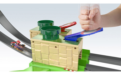 Vehículo De Juguete Hot Wheels Mario Kart Pista De Circuito
