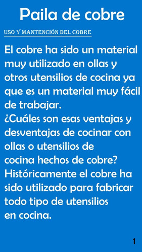 Imagen 5 de 9 de Paila De Cobre Ideal Para Freir 5 Litros +.3 Utencilios