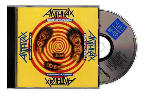 Anthrax State Of Euphoria Disco Cd