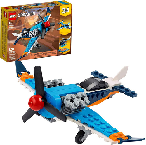 Lego Creator 31099 - Kit De Const Juguete Volador 128 Piezas