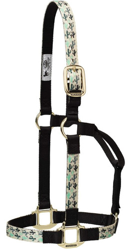 Weaver Leather Patterned Non-adjustable Halters Cactus Re...