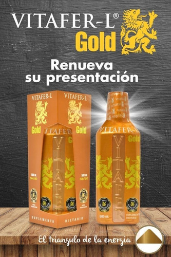 Vitafer Gold X 6 Unidades + Regalo +envi - L a $43