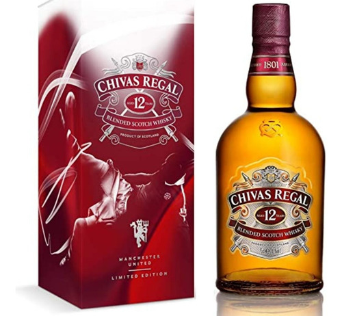 Chivas Regal 12 Anos - 750 Ml - Kit C 02 Uni - Envio Flex