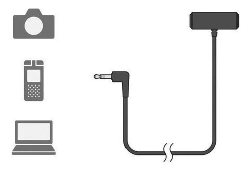 Micrófono Sony Ecm-lv1 Omnidireccional Minienchufe De 3.5 Mm