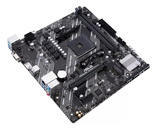 Placa Madre Asus Prime A520m-k/csm Am4 Ddr4, Matx Dual