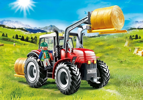 Imagen 6 de 9 de Playmobil Country Super Tractor Jlt 6867 La Torre