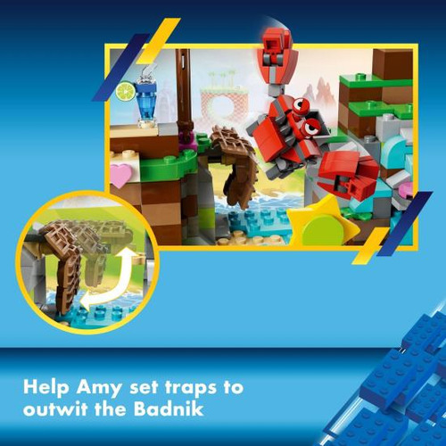 Lego Sonic The Hedgehog Amys Animal Rescue Island Juego De