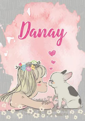 Danay: Cuaderno De Notas A5 | Nombre Personalizado Danay | R