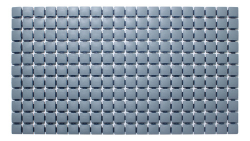 Tapete Para Baño Pvc Premium Cuadros Gris Namaro Design