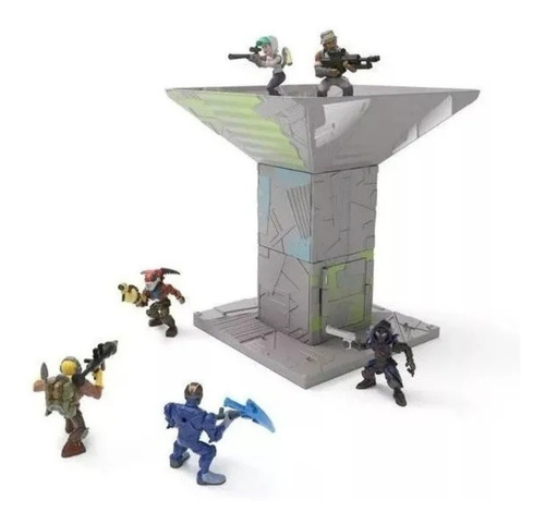 Fortnite Mega Fuerte Escenario Portatil Incluye Una Figura