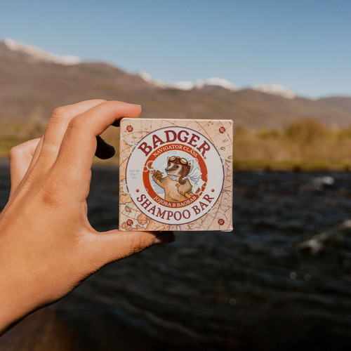 Badger - Barra De ChampĂș Con Jojoba Y Baobab, Barra De Champ