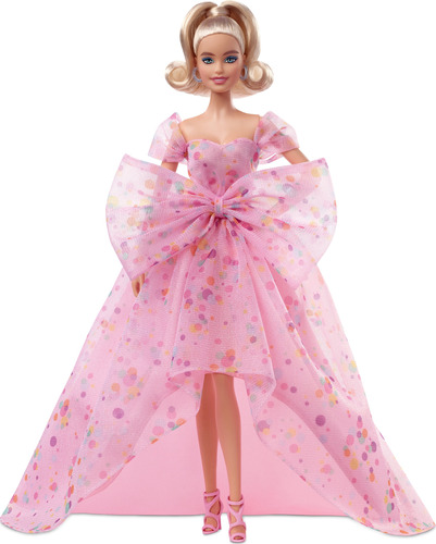 Muñeca Coleccionable Barbie Signature Birthday Wishes Con Ve