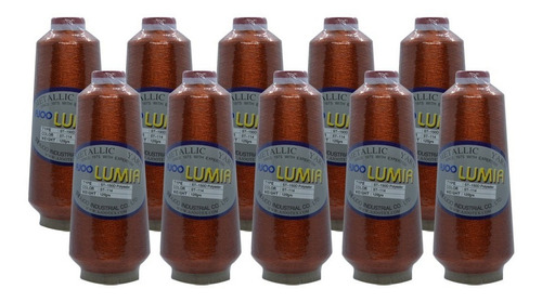 Hilo Lumia Ladrillo Para Bordado St-114 Paq. De 10 Hilos