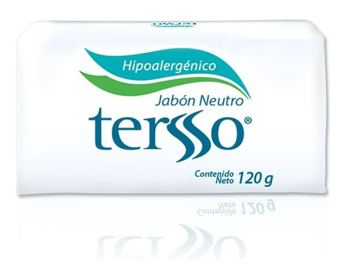 Caja Jabón Tersso Neutro 12 Piezas De 120g