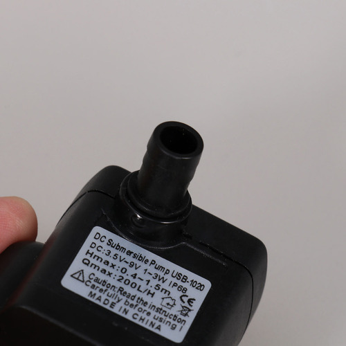 Bomba De Agua Sumergible Sin Escobillas Usb Usb-1020 De 1.5