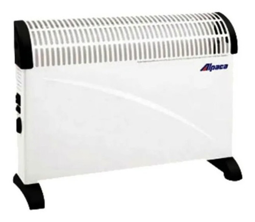 Calefactor Eléctrico Alpaca Dl01t Blanco Y Negro Color Blanco/Negro